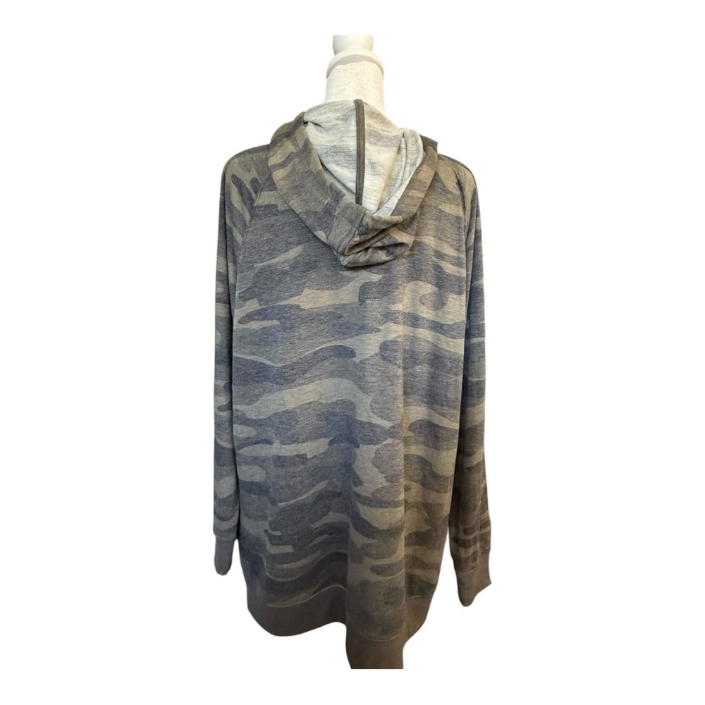 Active Seller! Torrid Camo Tunic Hoodie Zip-Up Jacket Torrid Size Plus NWT - Picture 5 of 6